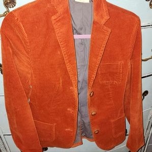 Orange Corduroy Jacket XS 🧡